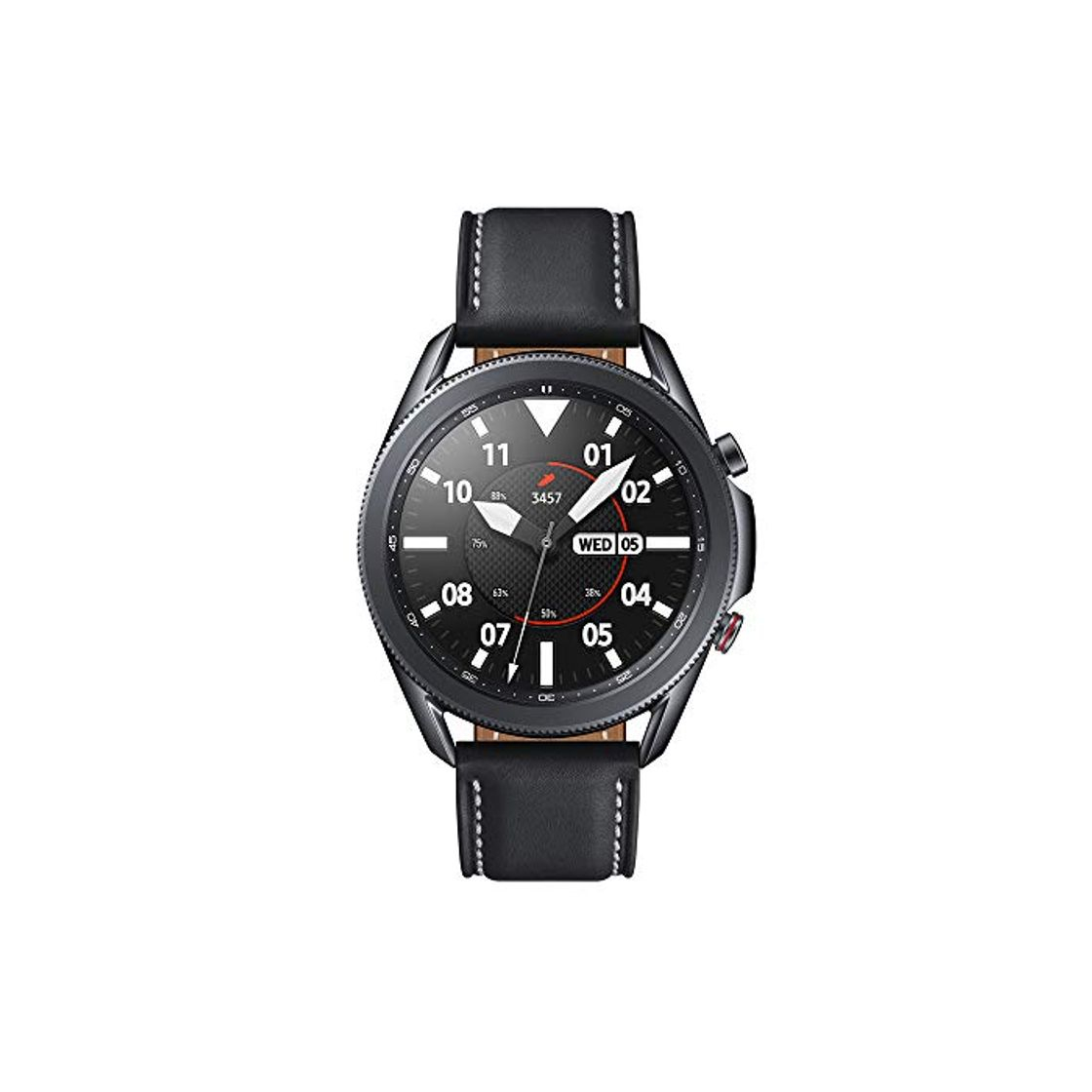 Social Samsung Galaxy Watch3 Smartwatch de 45mm I LTE I Reloj inteligente Color Negro I Acero [Versión española]
