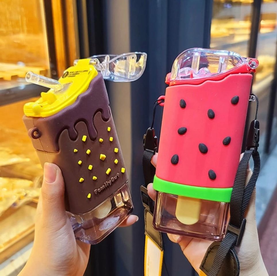 Fashion Garrafa d’água Melancia 🍉 & Chocolate 🍫 