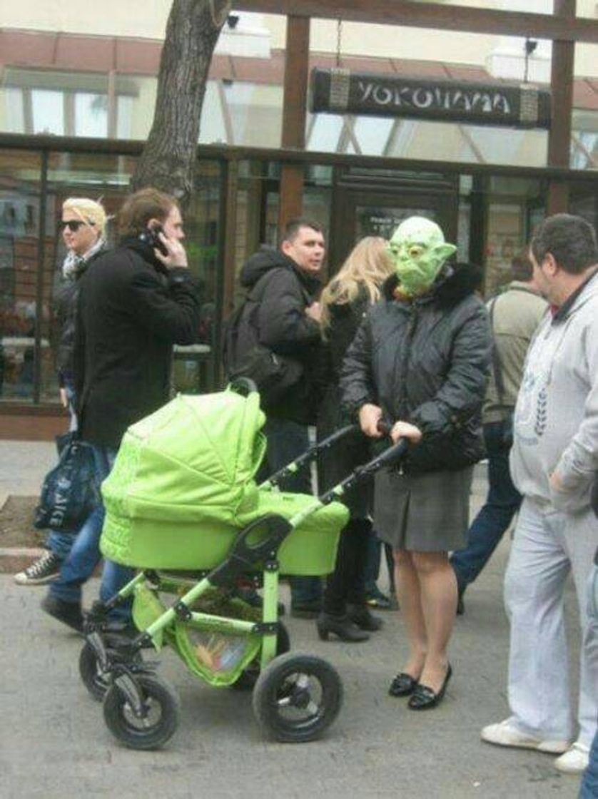 Fashion Mom yoda 