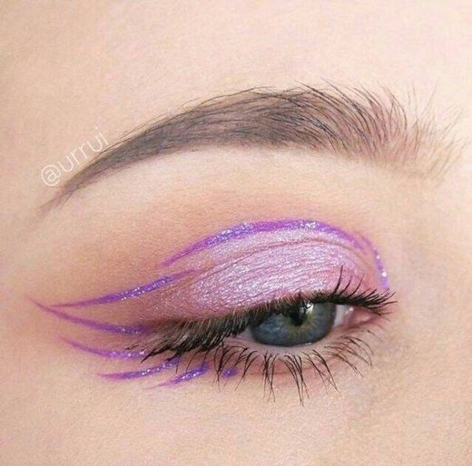outlined purple