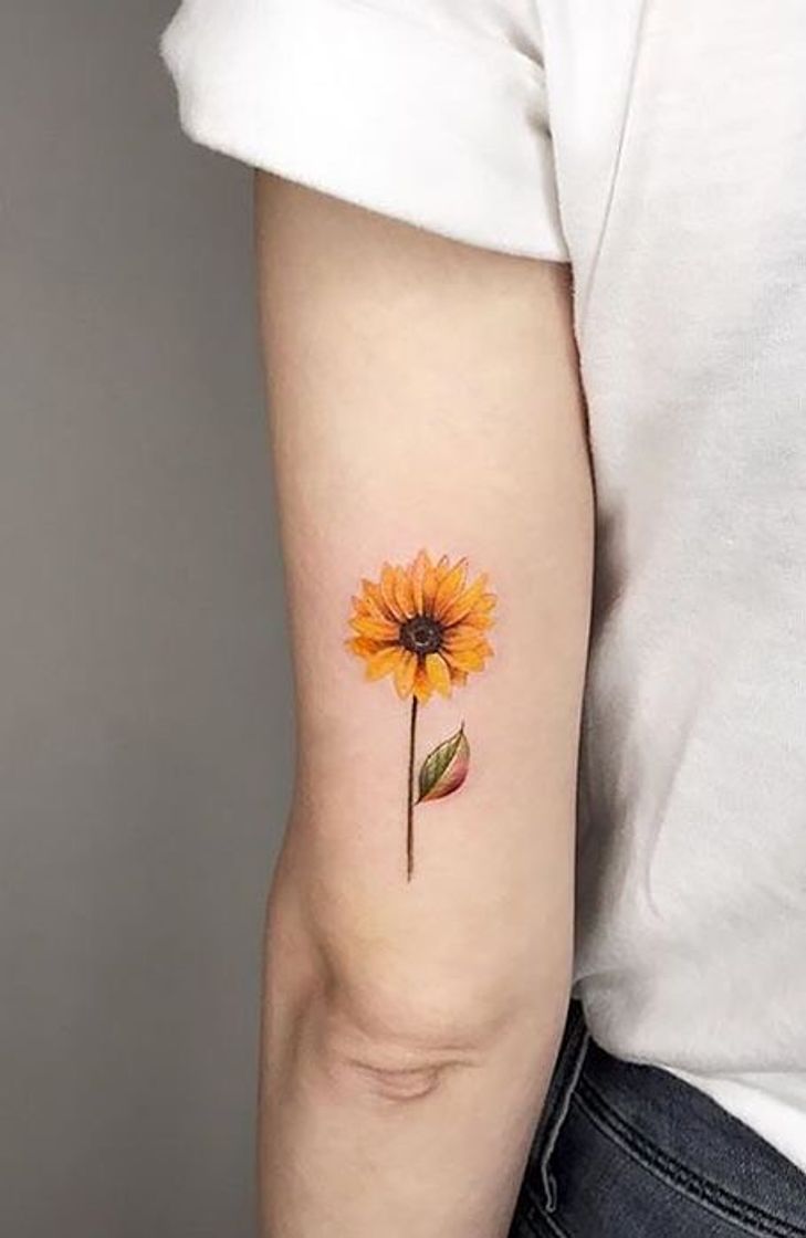 Fashion Tatuagem girassol 🌻🥰