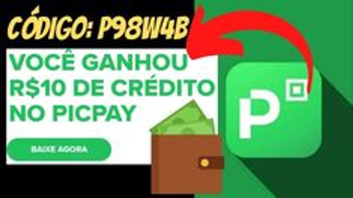 Fashion Picpay, Comece com 10 reais na sua conta, Bora lá