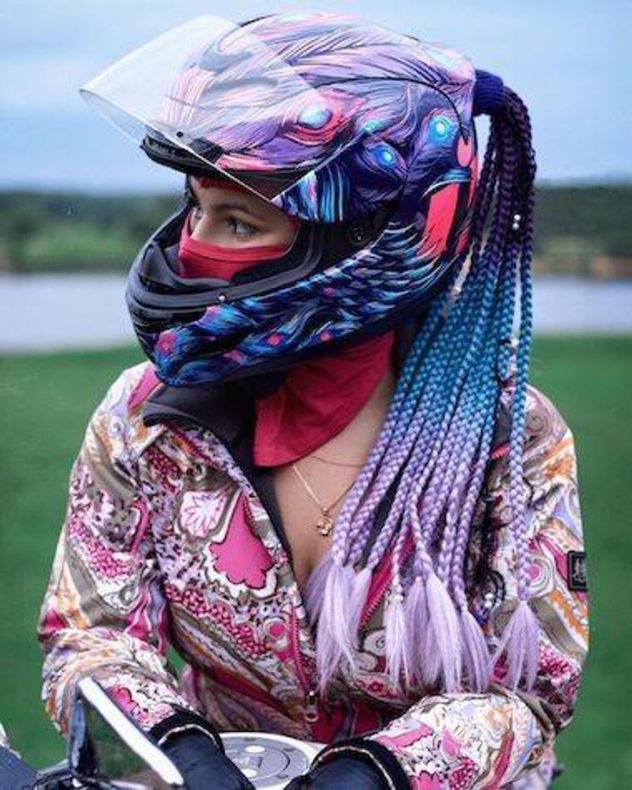 Moda Capacete feminino 