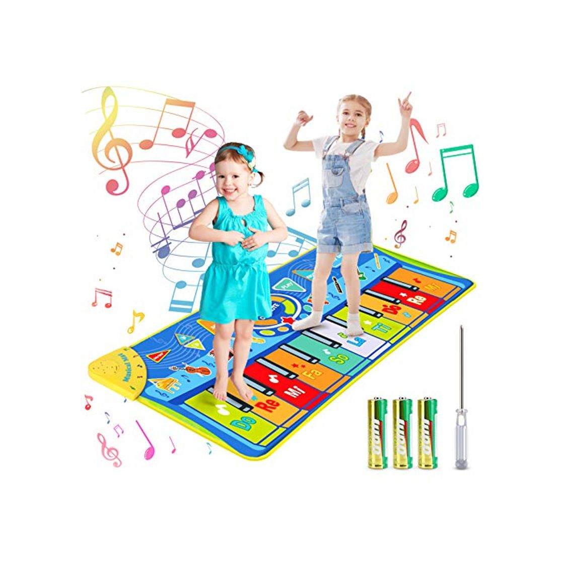 Producto joylink Alfombra de Piano, Alfombra Musical Teclado Alfombra Musical para Niños Alfombra