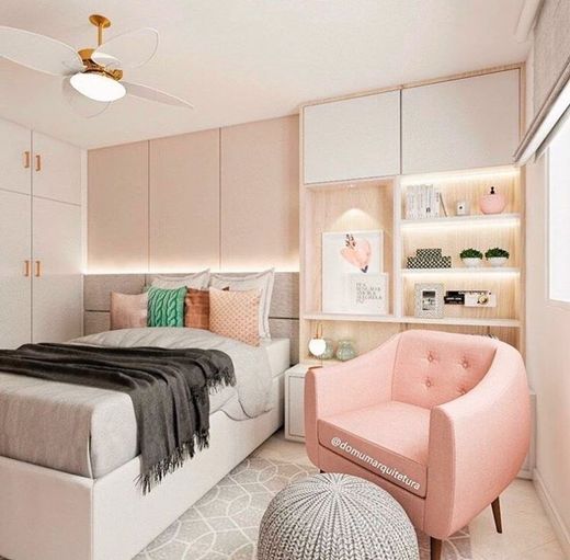 Quarto feminino simples 💕