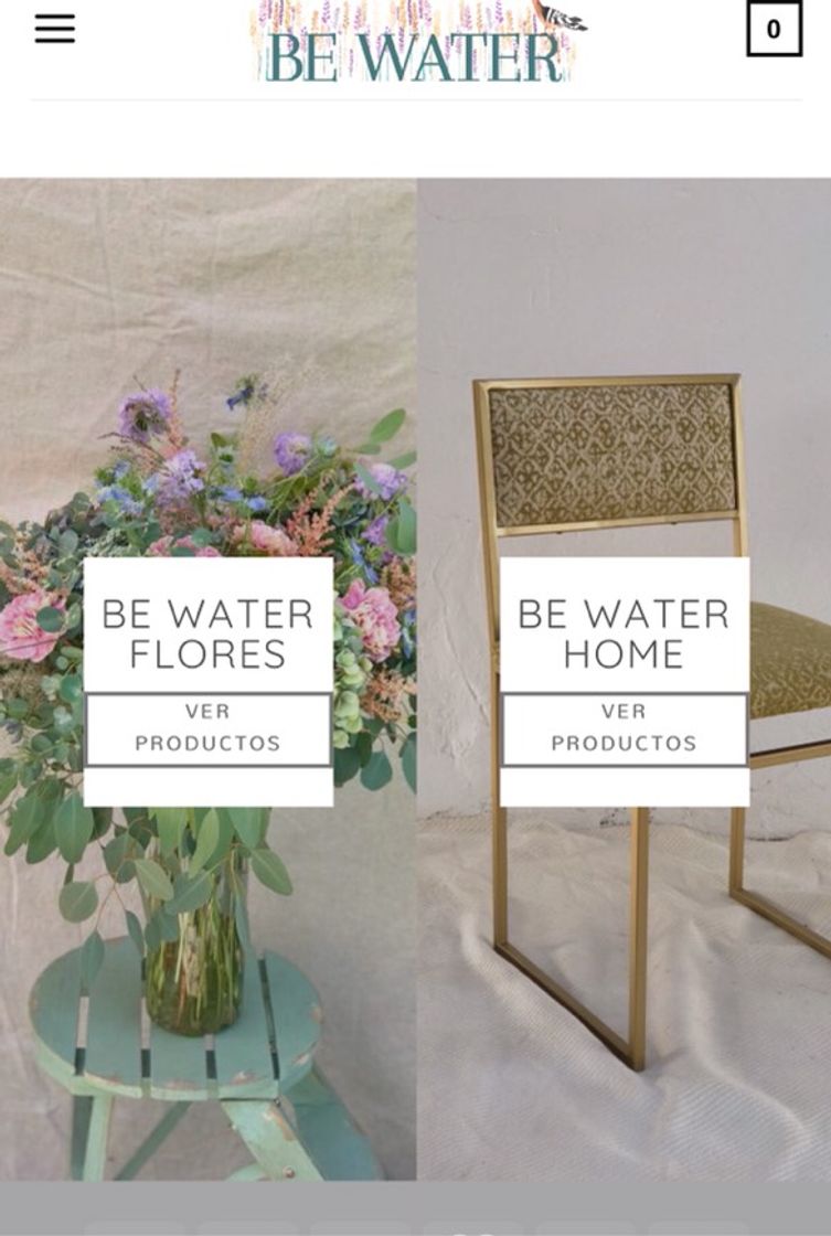 Productos Tienda Oficial de Be Water