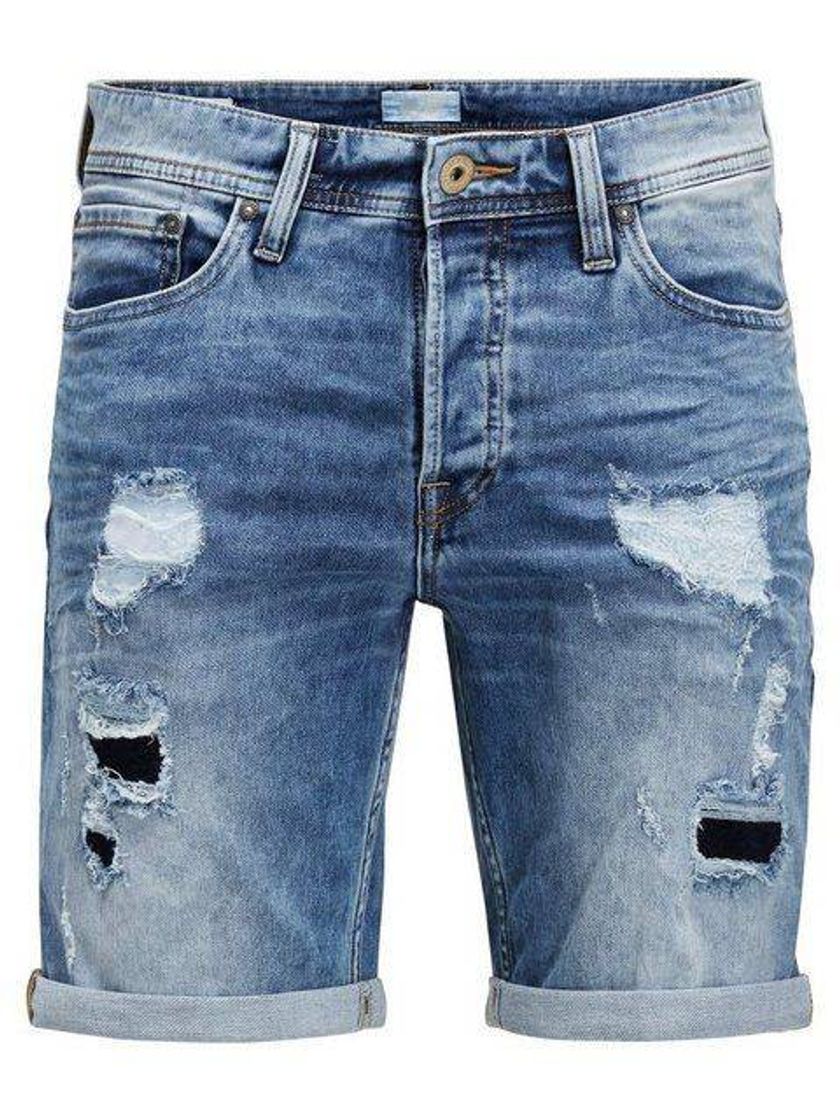 Fashion JACK & JONES Jjiliam Jjoriginal Am 014 Lid Noos, Jeans Hombre, Azul