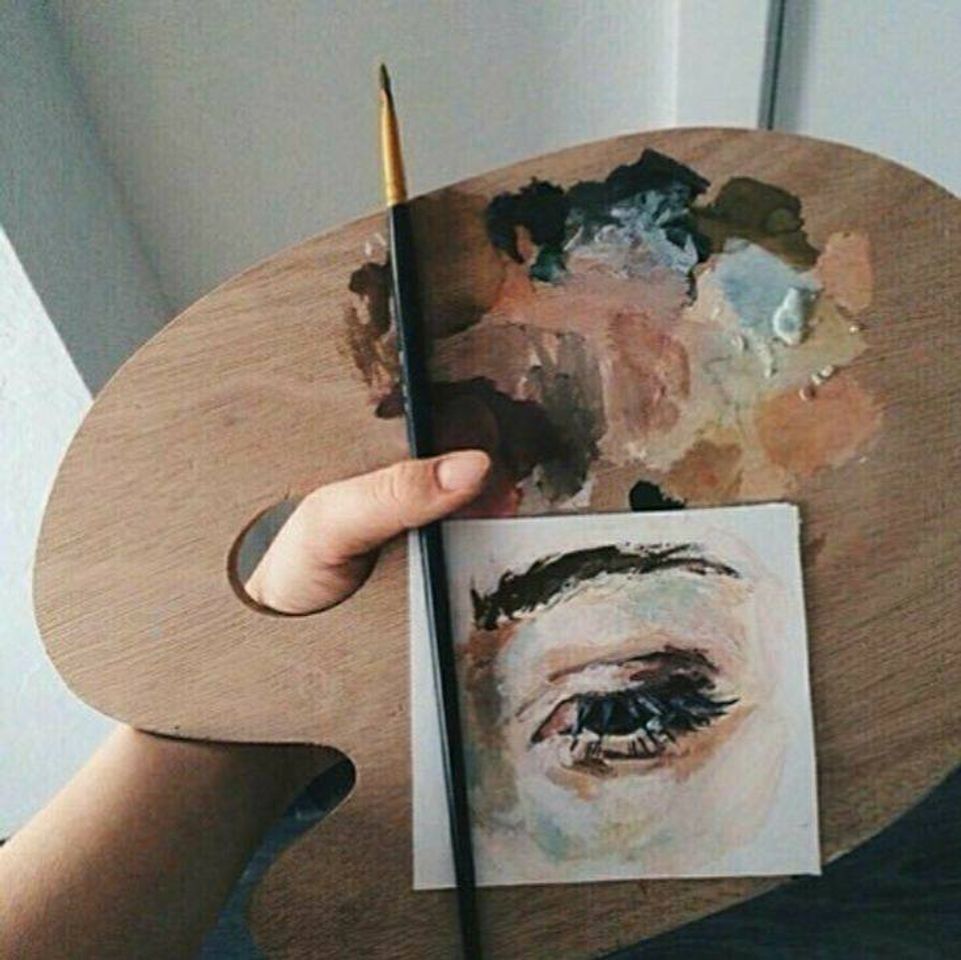 Moda olhos em aquarela🥰