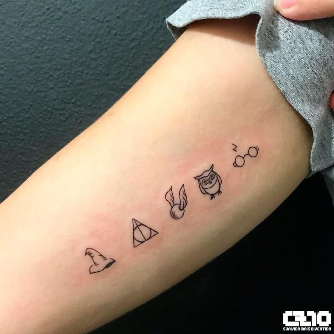 Social Tatuagem harry Potter 