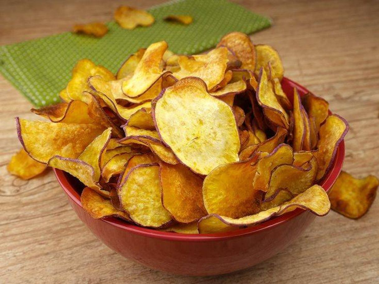 Moda Chips de batata doce