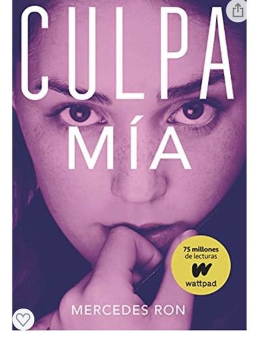Libro Culpa mía