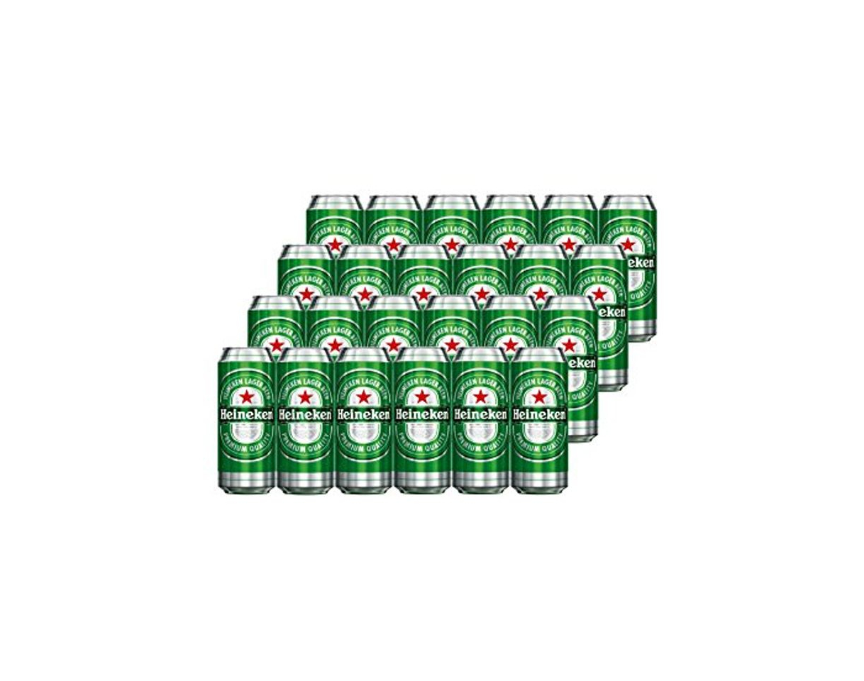 Product Heineken Cerveza - Caja de 24 Latas x 500 ml - Total