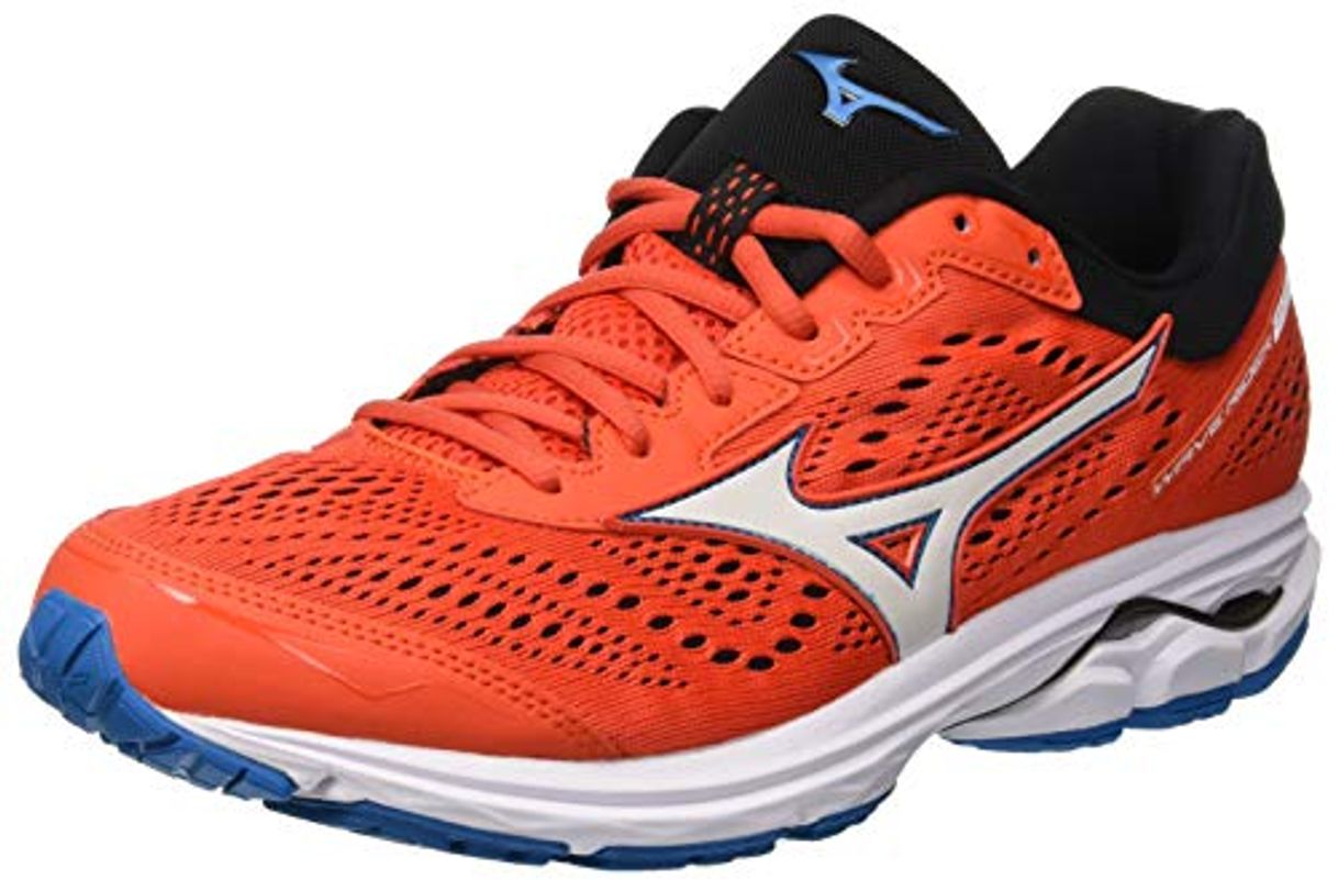 Fashion Mizuno Wave Rider 22 Zapatillas de Running Hombre, Rojo