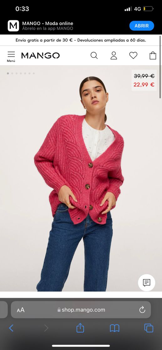 Fashion Cardigan Mango