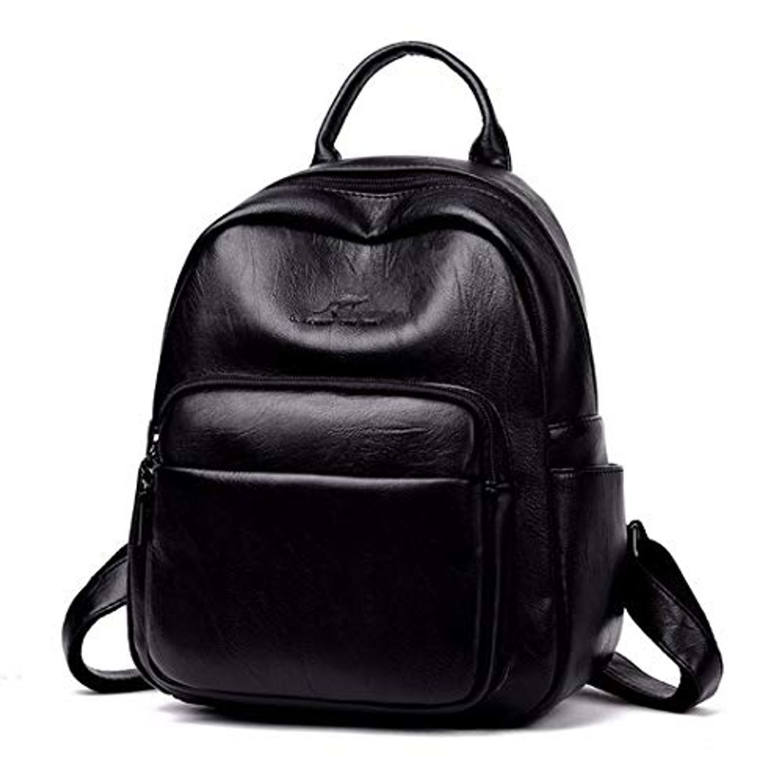 Moda Mochilas de Mujer Diseñador de Lujo Mochila Feminina Mochilas para Niñas Señoras Mochila Estilo de Muy Buen Gusto Mochila Femenina Sólida Black Backpacks