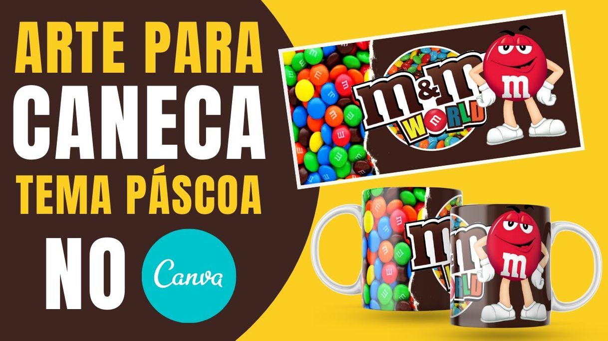 Moda COMO CRIAR ARTE para CANECA de SUBLIMAÇÃO no CANVA ...