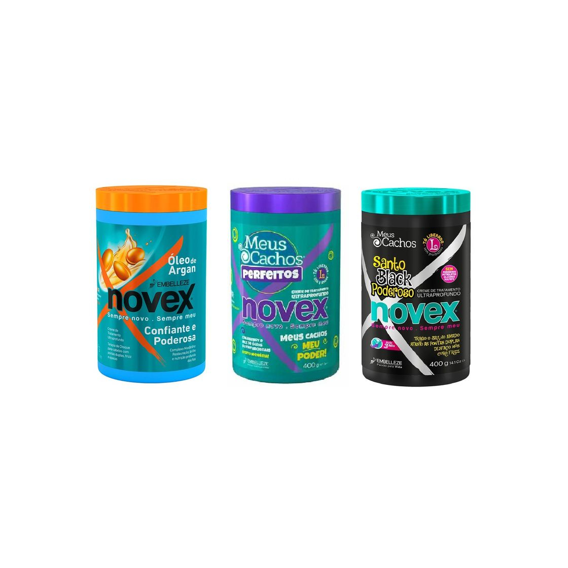 Producto Kit Cronograma Novex 400g Cachos