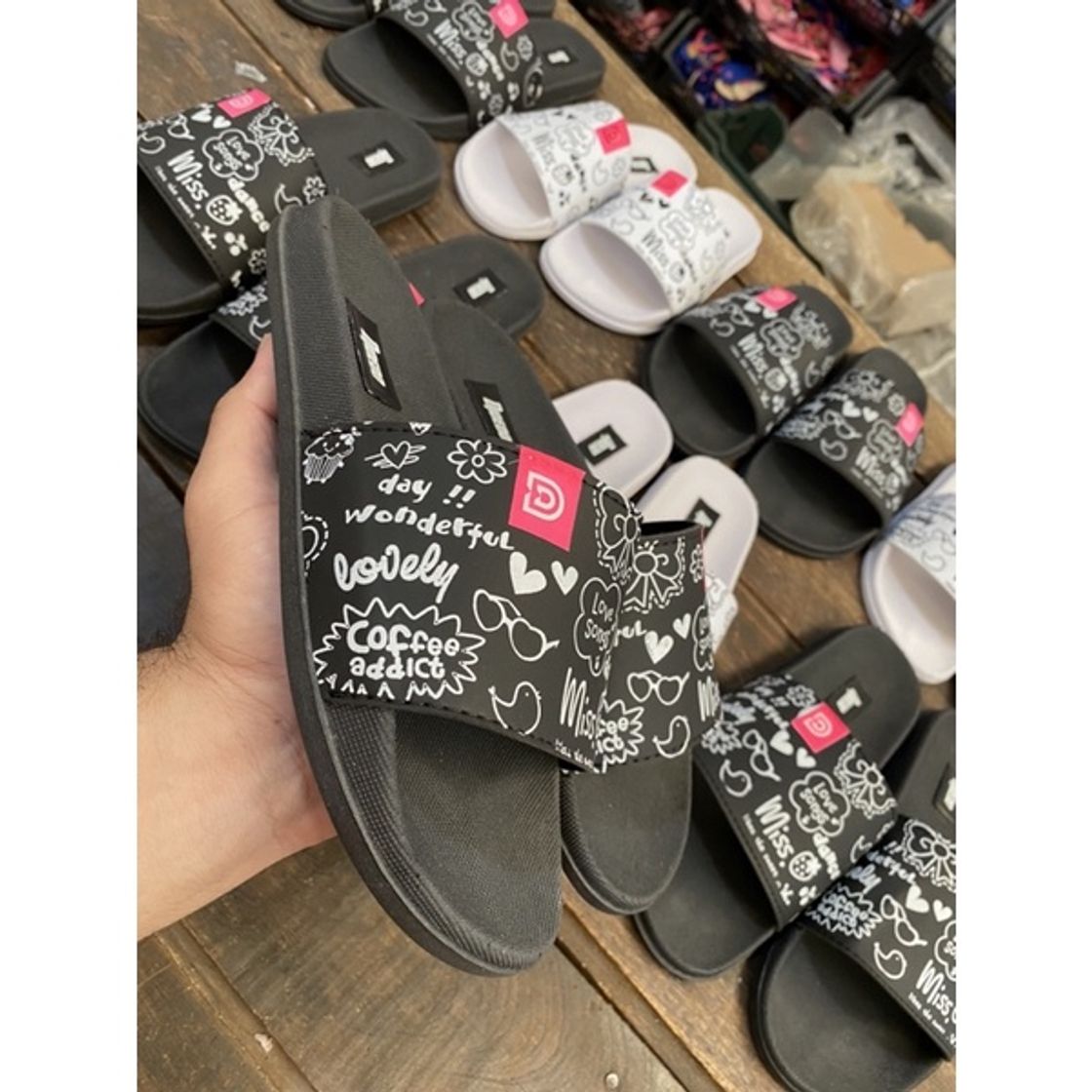 Moda Chinelo Slide Sandália Feminino Confortável Envio Imediato