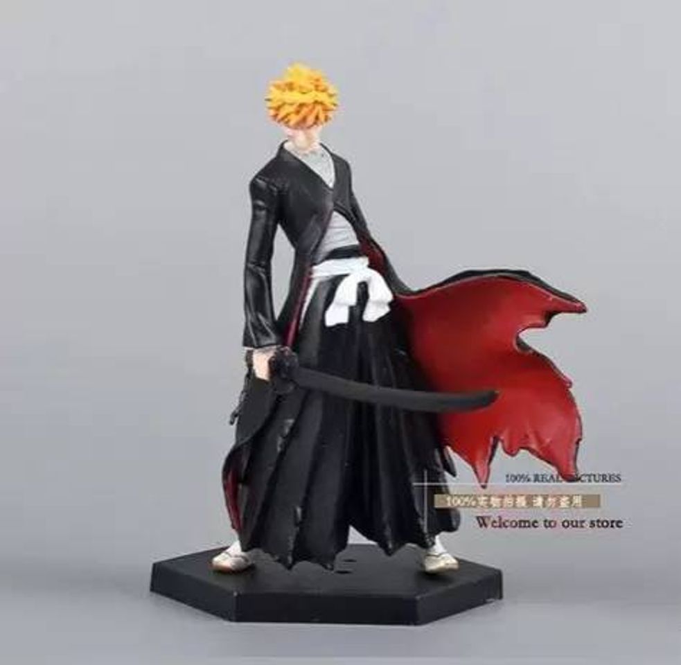 Moda Estatueta Action Figure Boneco Ichigo Bleach Kurosaki G1