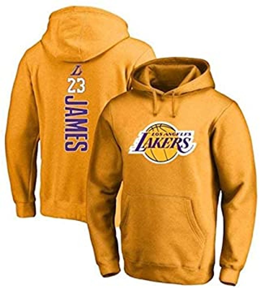 Fashion Haoshangzh55 Baloncesto Masculino con Capucha Traje # Lakers Sudadera Flojos Baloncesto Sudadera