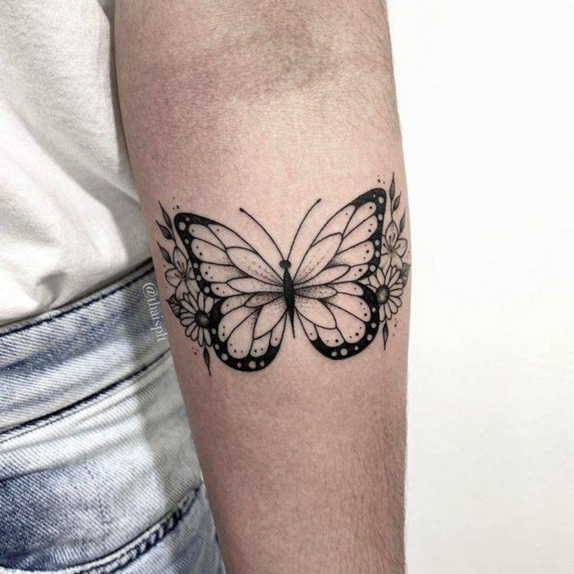 Social Inspiração tatto borboleta