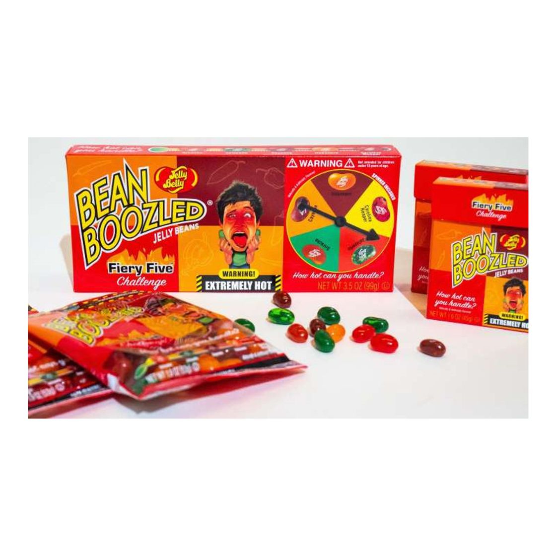 Moda Bean Boozled (caramelos súper picantes)...