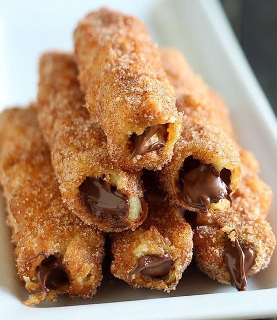 Fashion Nutella French Toast Rolls