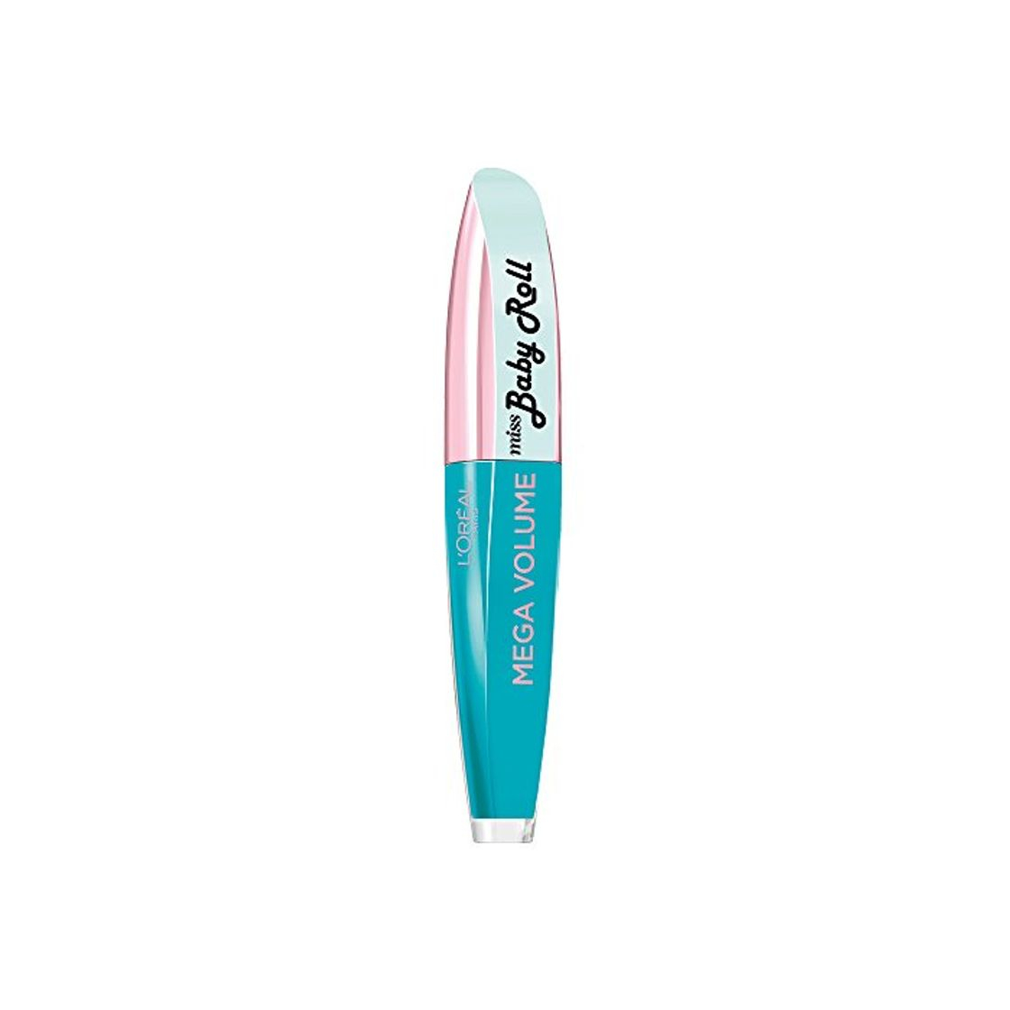 Belleza L'Óreal Paris Máscara de Pestañas Mega Volumen Miss Baby Roll Teal Blue