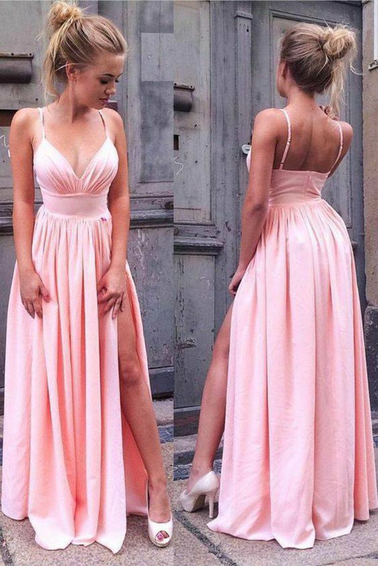 Fashion Vestido rosa