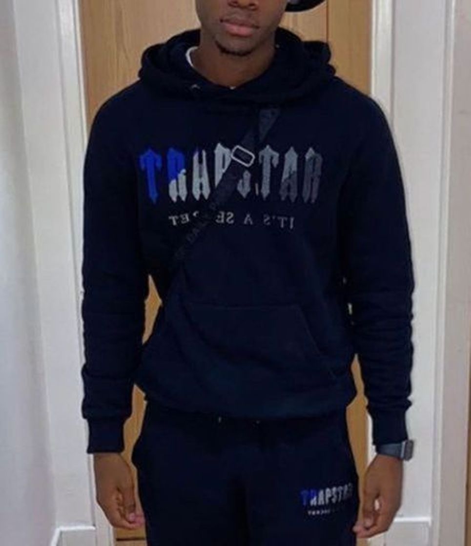 Fashion Trapstar hoodie blue