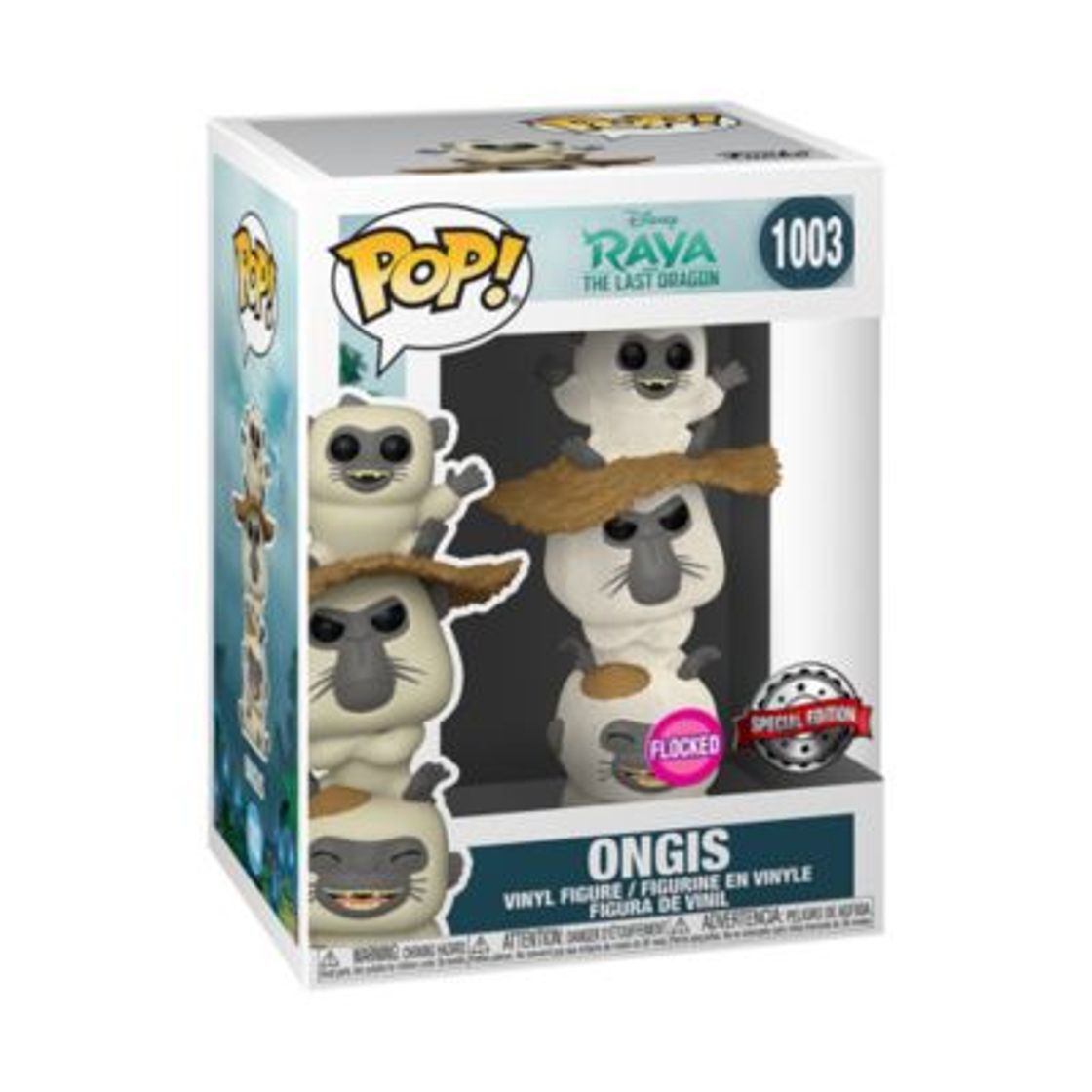 Moda Funko Pop! edición especial Ongis, Raya y el último Dragón