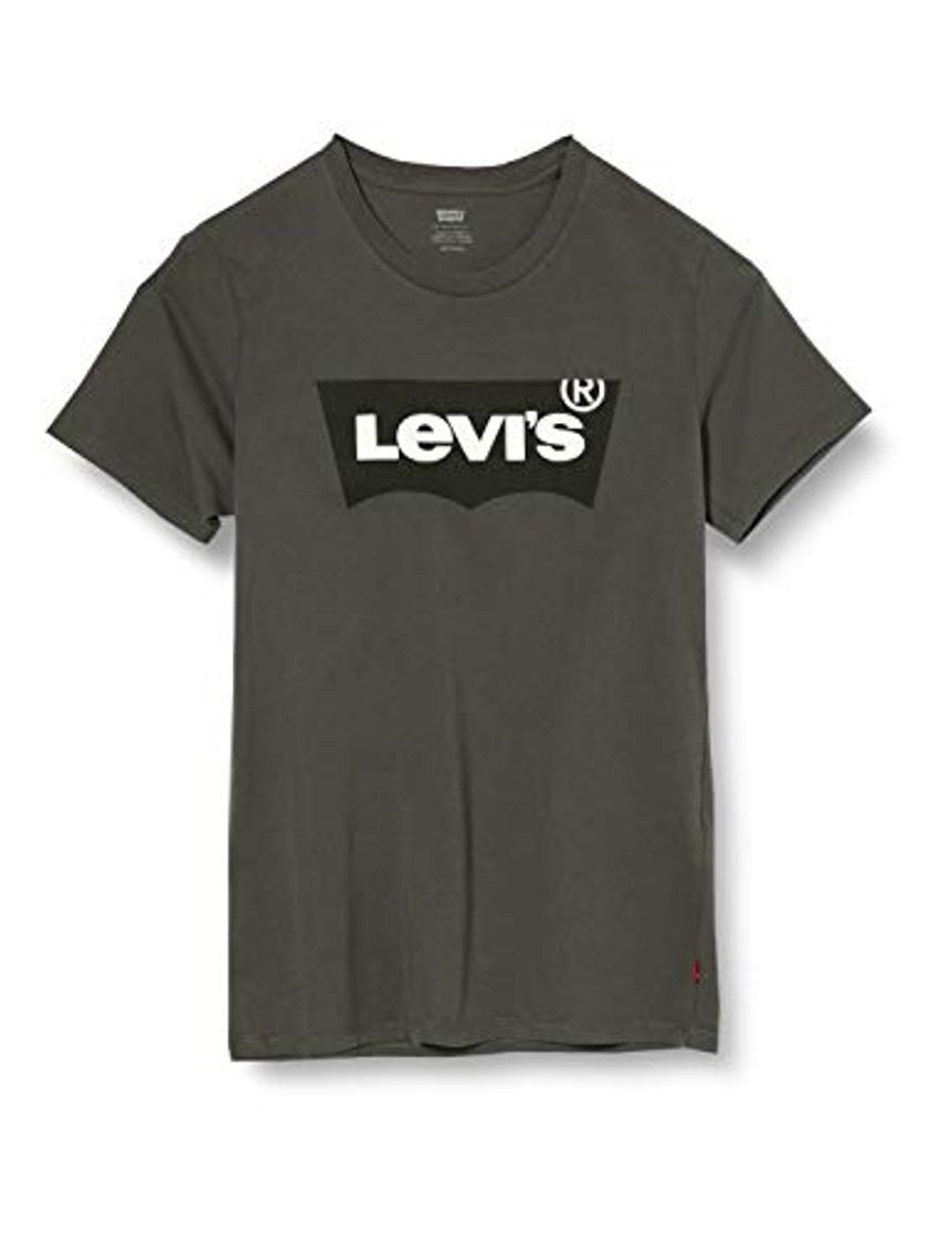 Moda Levi's Housemark Graphic tee Camiseta, Negro