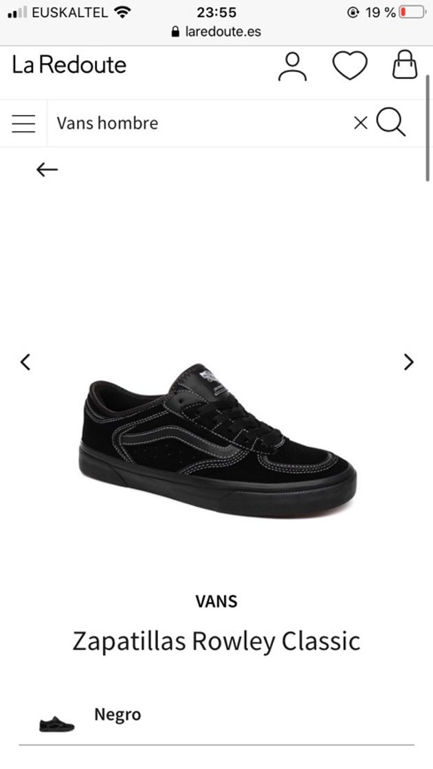 Products Zapatillas rowley classic negro Vans