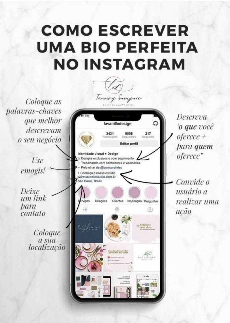 Moda Como escrever uma Bio perfeita no Instagram