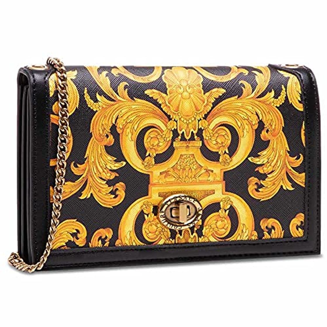 Fashion Versace Bolso Jeans Couture Mini Bandolera Estampado Baroque E3VWAPM6 71880 M27