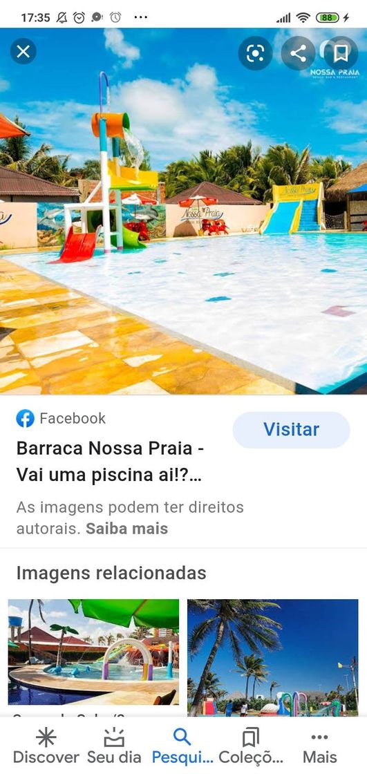 Lugar Barraca Nossa Praia