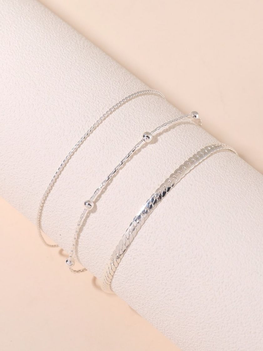 Social Pulseira unisex 3 pcs