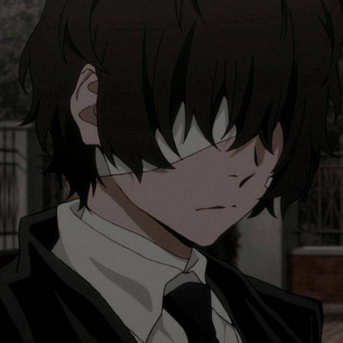 anime dark icon aesthetic (bungou stray dogs)