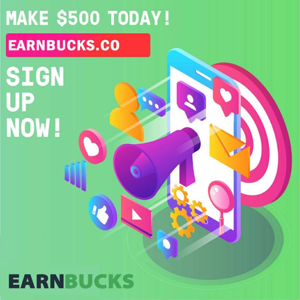 Moda Earn bucks ganha  Dinheiro com simples ganho no link