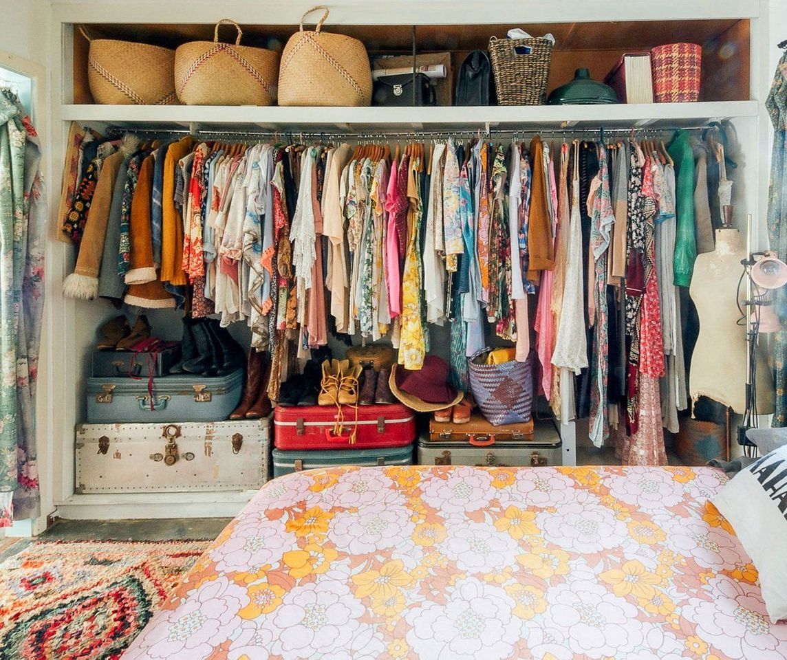 Moda Closet aramado, tumblr, rustico 