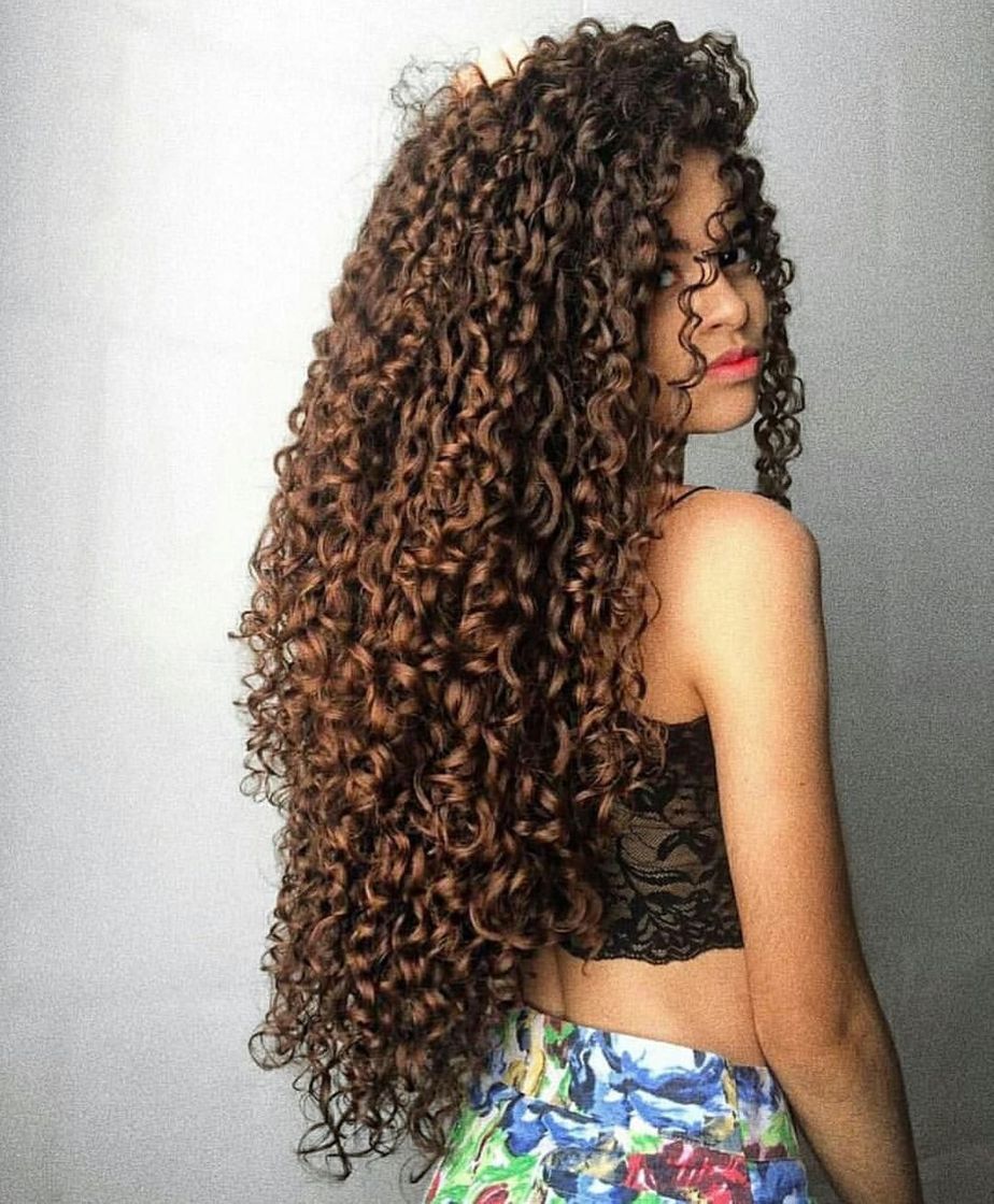 Moda cabelo cacheado lindo