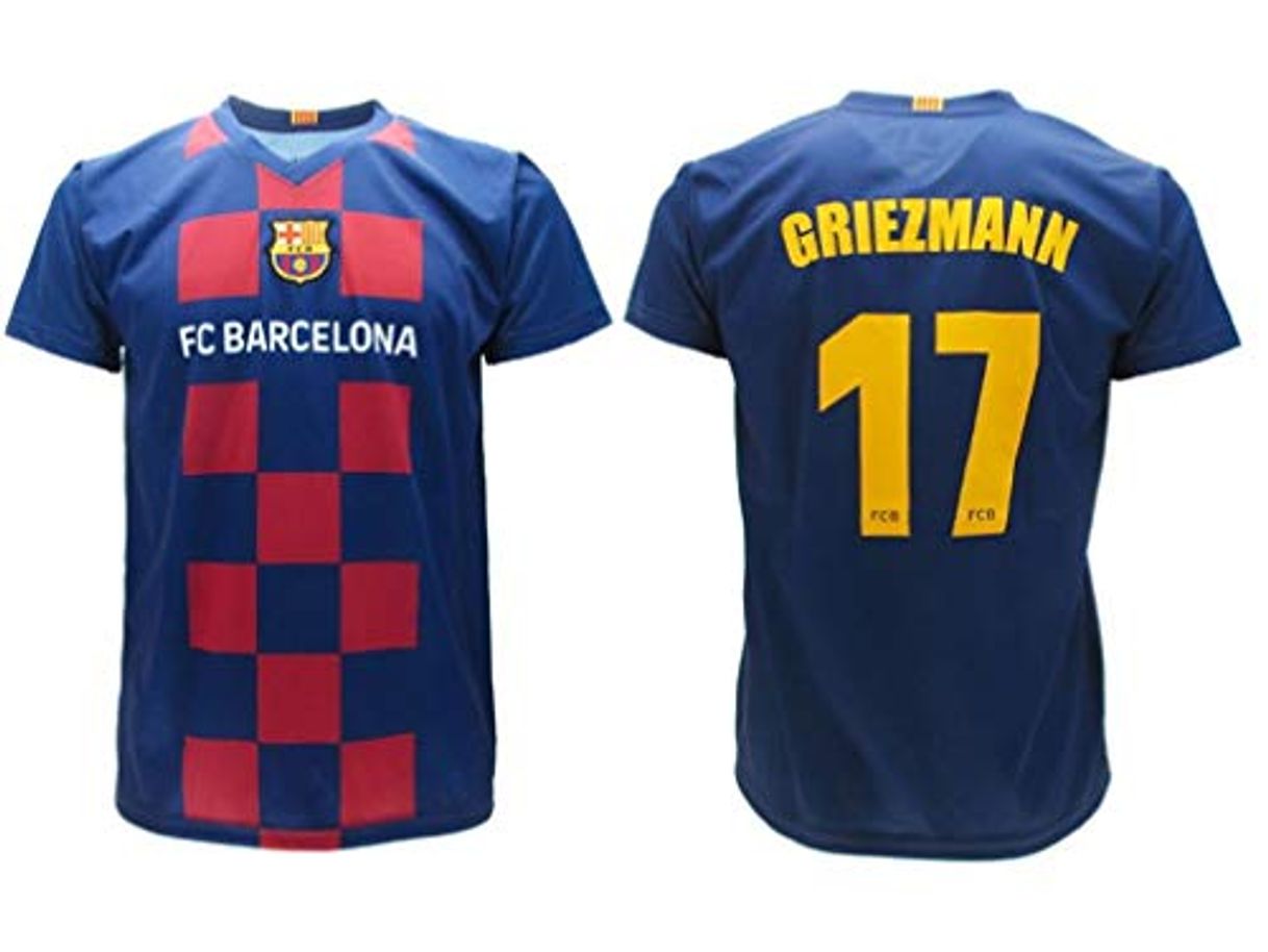 Moda Antoine Griezmann 17 Barcelona FCB Camiseta 2019/2020 Barcellona Barça Réplica Oficial Auténtico