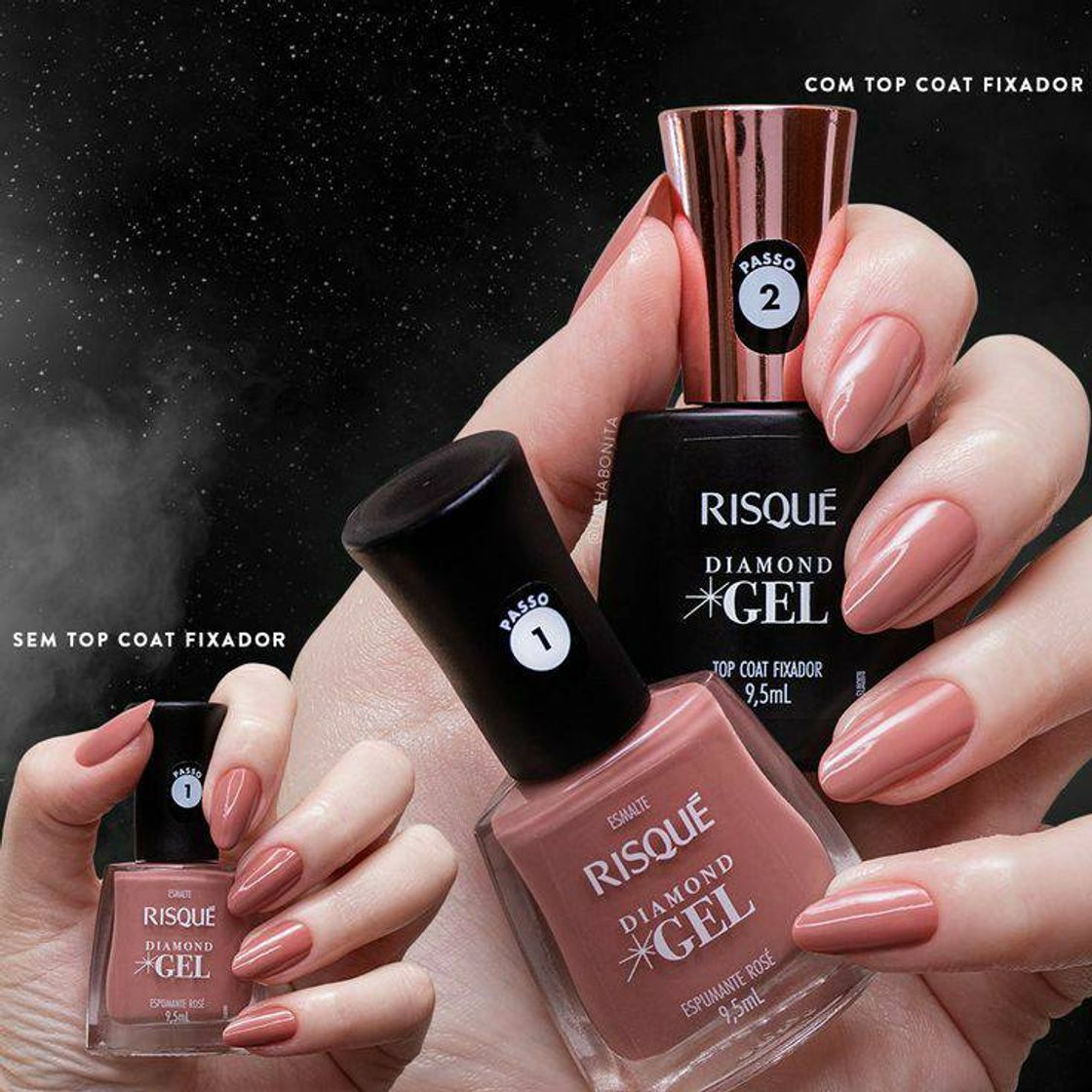 Moda Esmalte em gel risque