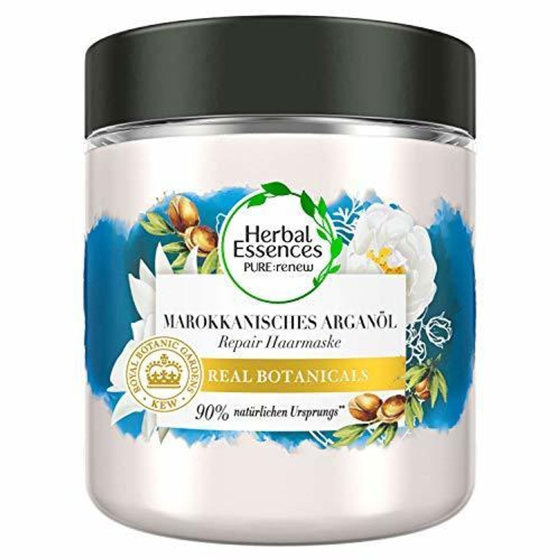 Social Herbal Essences - Máscara de aceite de argán marroquí Herbal Essences