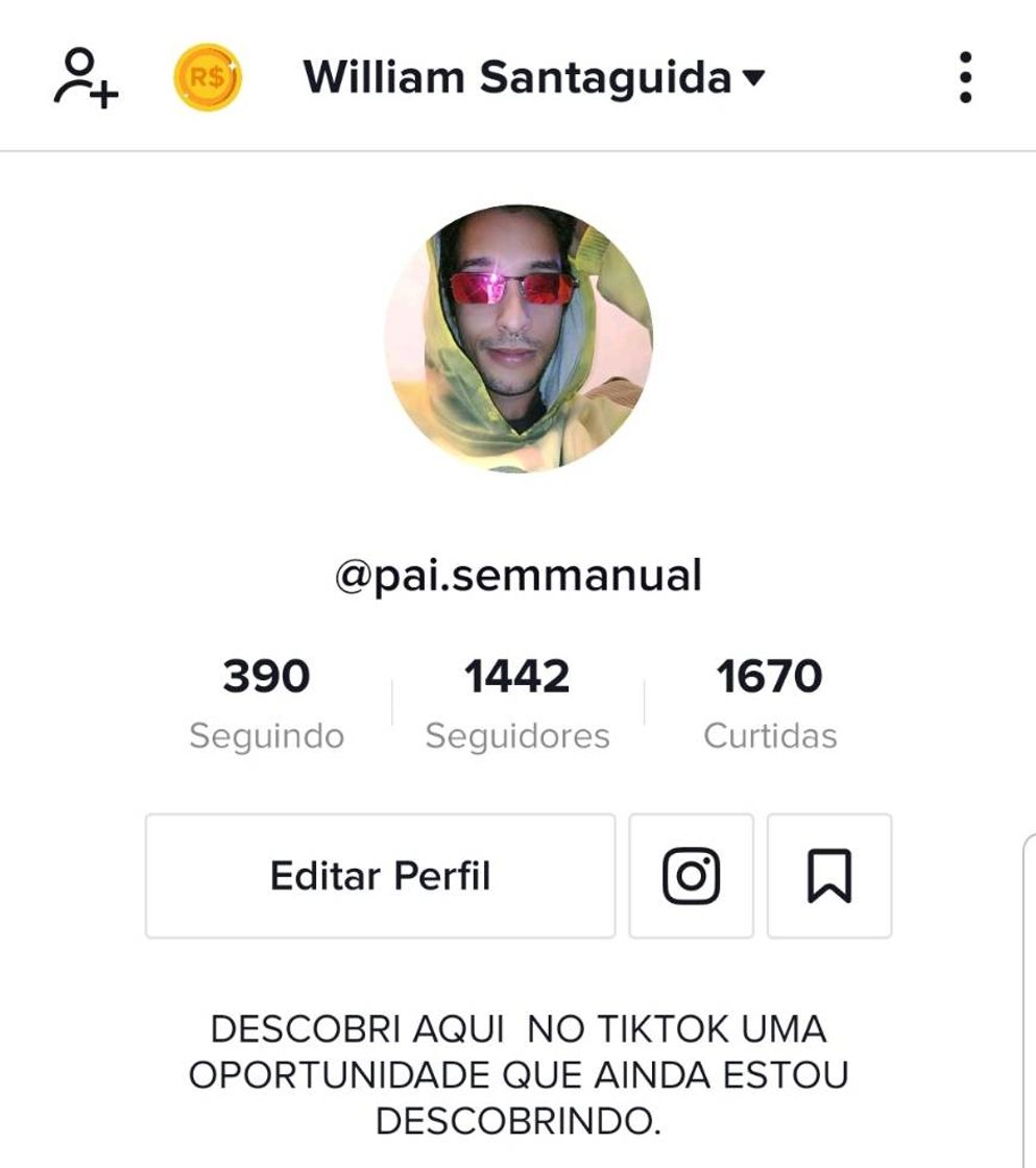 App TIKTOK do pai