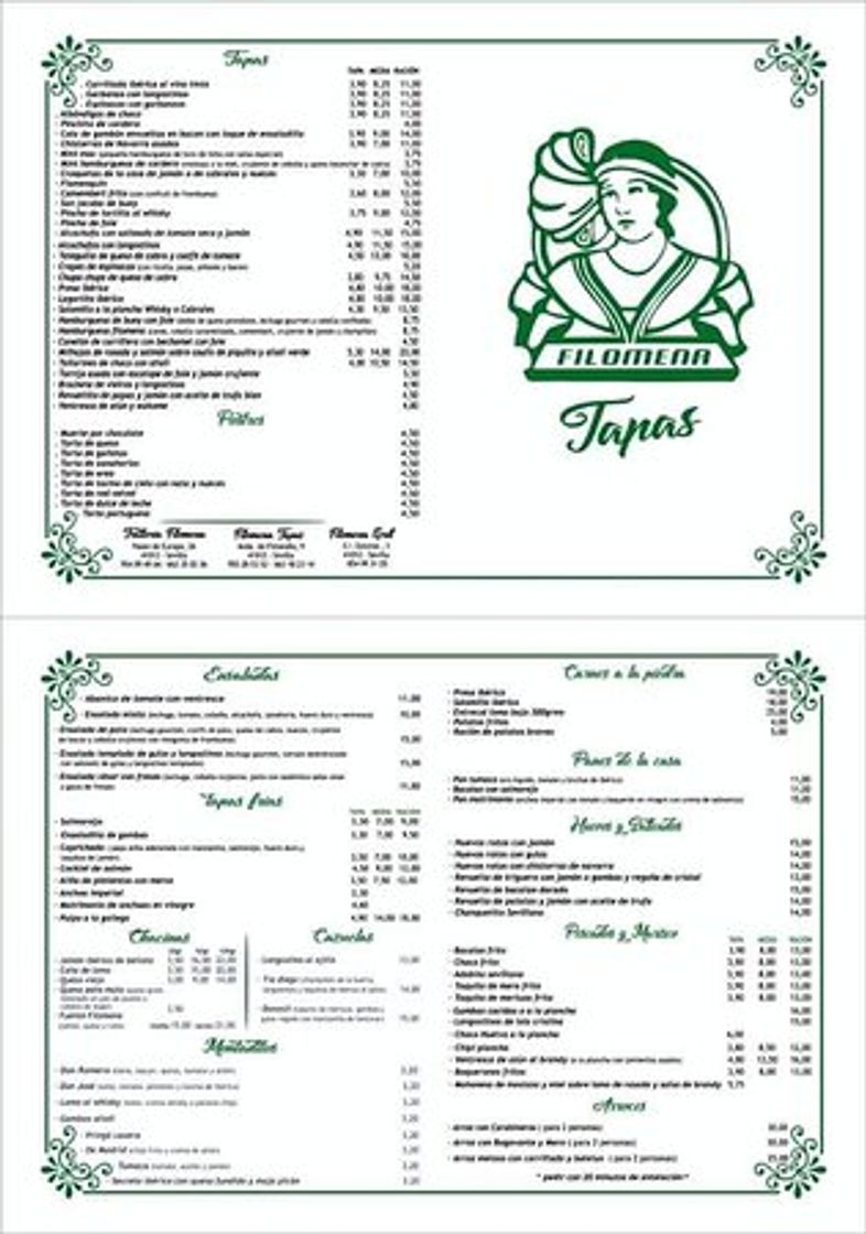Restaurants Filomena Tapas & Grill