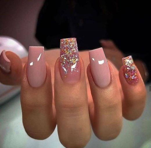 Rosa com glitter , quem gosta ? 