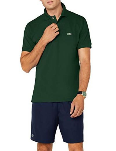 Lacoste L1212 Camiseta Polo, Verde