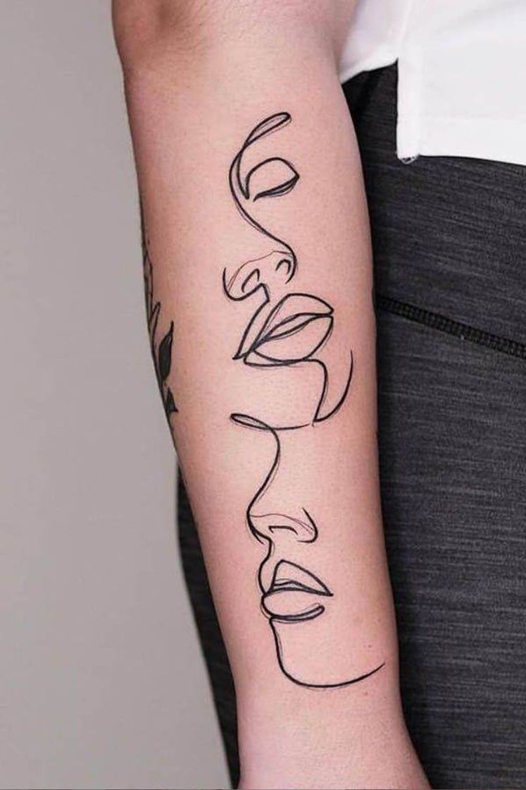 Fashion Tatuagem 2 faces