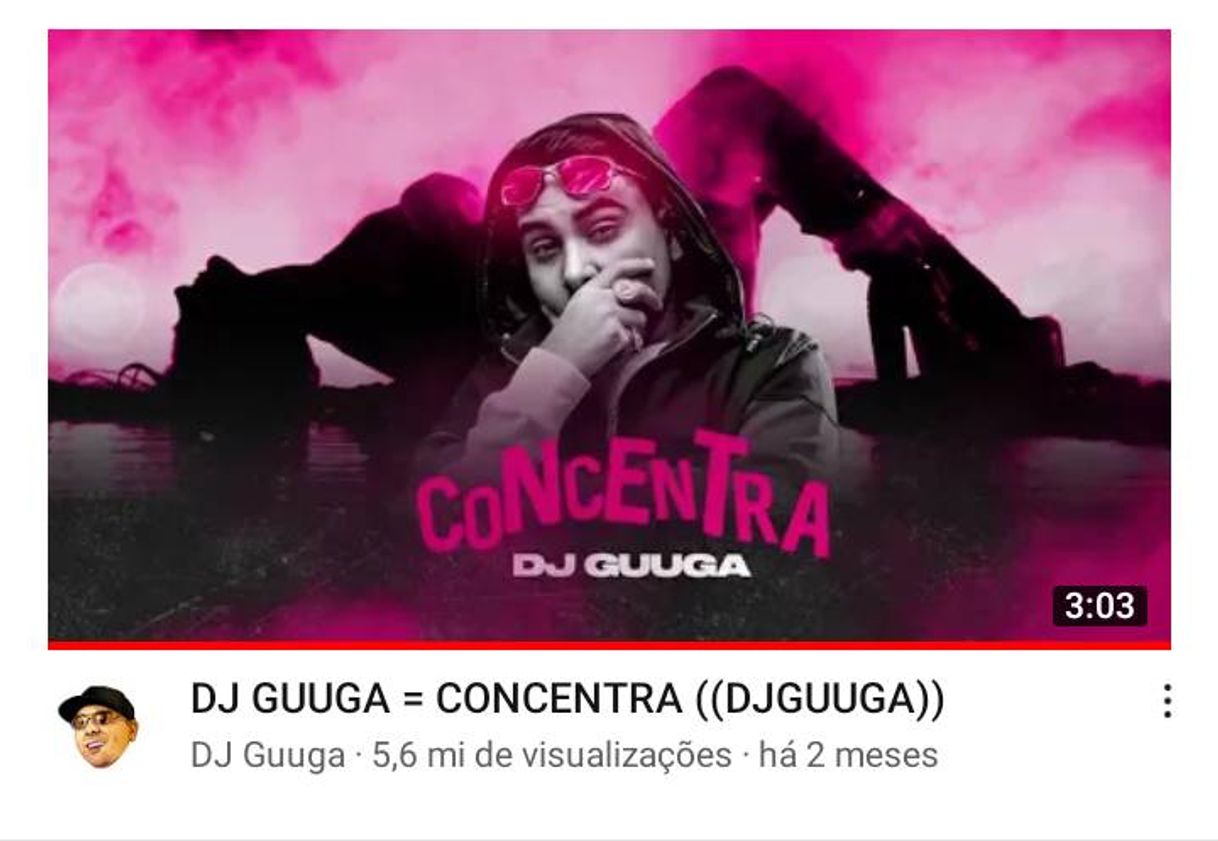 Fashion DJ guuga-concentrada